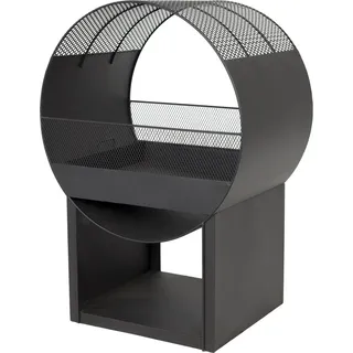 Buschbeck Feuerschale Porthole Ø 80 cm Schwarz