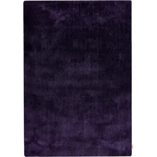 TOM TAILOR HOME Hochflor-Teppich »Shaggy Teppich Cozy« rechteckig 25 mm Höhe Uni Farben, auch in Pastell Farben, weich & kuschelig, lila