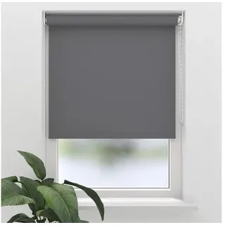 SOLUNA Tageslichtrollo T9, uni anthrazit, 60x190 cm