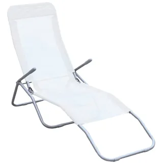 Linea Garden Friend s1621008, Liege Formentera Schwingdeckel, weiß