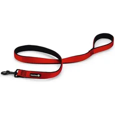 Beeztees BZ PREM LEINE PARINCA ROT 120X (Hund, Hundesport), Halsband + Leine