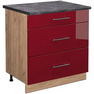 Vicco Schubladenschrank Fame-Line 80 x 0 x 0 cm Rot