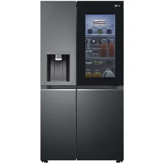 LG GSXV91MCAE Kühlschrank Side By Side Nofrost Dispenser Instaview Wifi Black