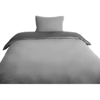 Microfaser Wende-Bettwäsche mit Reißverschluss, für Einzel- und Doppelbett 135 x200 cm + 80 x 80 cm