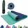 Bicolor Yoga Fitnessmatte navy/mint (960067)