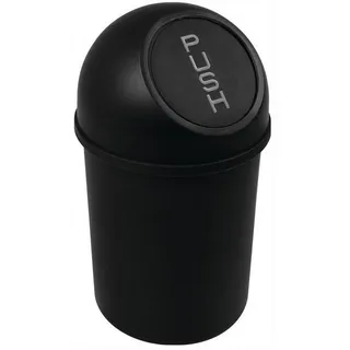 Helit Abfalleimer 6 l Schwarz