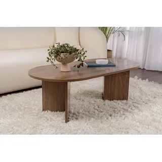 HANAH Home Calicosy Couchtisch, Natur, 60x39.8x119 cm Wohnzimmer, Wohnzimmertische, Couchtische