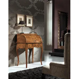 Design Schreibtisch Luxus Büro Möbel Tisch Italienische Tische Sekretär Holz Neu - Braun