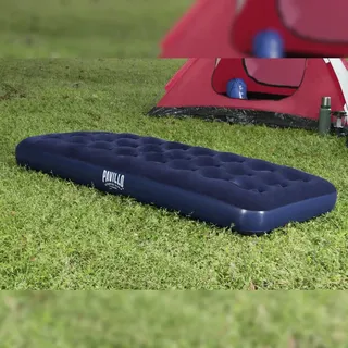 BESTWAY Luftbett, Luftbett Singel (75 x 30" x 8.75"/1.85m x 76cm x 22cm Airbed Jr.Twin, Blau