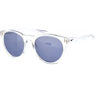 Nike Runde Acetat-Sonnenbrille für Damen und Herren EV1118 - Transparent