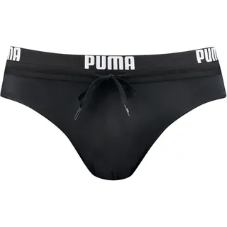 Puma SWIM MEN LOGO SWIM BRIEF Badehose Herren, 04 | black, XXL