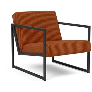 Innovation Living Sessel Vikko 69 x 69 x 81 cm Schwarz/Weiß