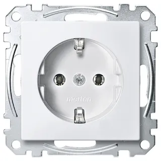Merten Schuko-Steckdose 1-fach Weiß 1 St.