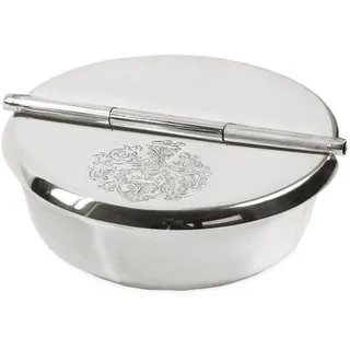 Edzard Klapp-Aschenbecher Herald, schwerversilbert, ø 9,3 cm