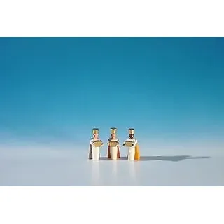 Miniatur Heilige drei Könige Höhe ca 3,2 cm NEU Weihnachtsfiguren Holzfiguren