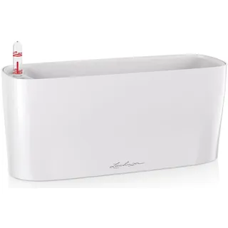 LECHUZA Delta 10 Komplettset 30 x 11 x 13 cm weiß hochglanz