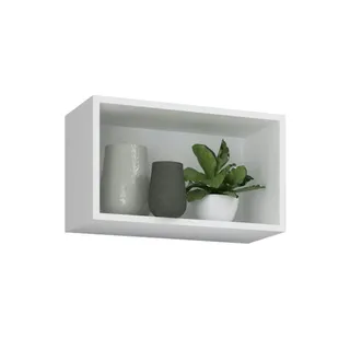 VCM Hängeregal Arila Bücherregal 50 x 28 x 30 cm Weiß