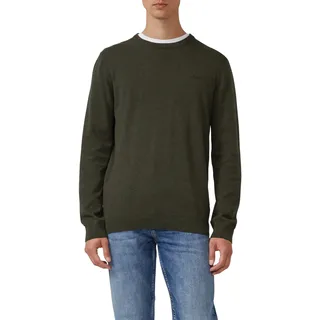 s.Oliver Baumwollpullover mit Logo-Stickerei