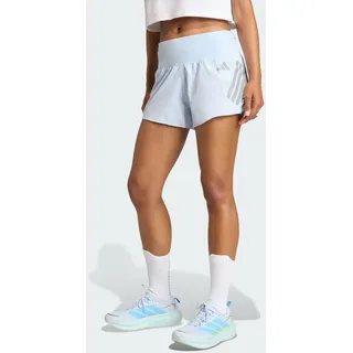 adidas Women's ADI365 Running Formotion Iconic Shorts, Crystal Sky, L Long
