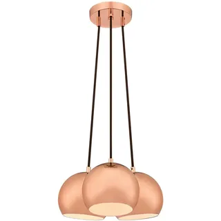 Westinghouse Cluster Pendelleuchte Kupfer Ausführung mit 3 Lampen