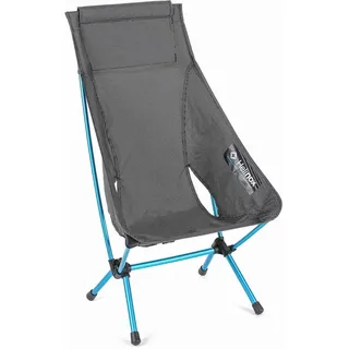 Helinox Campingstuhl Chair Zero High Back Schwarz/Cyan Blue