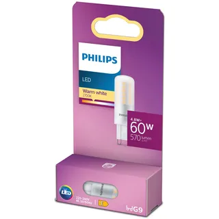 Philips LED-Lampe G9 4,8W 60W warmweiß 1 St.