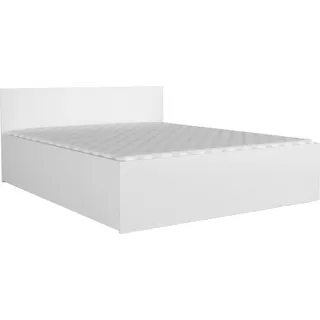 Doppelbett SYDNEY LUX Bett mit Bettkästen Schlafzimmer 90/120/140/160/180x200 modern - Weiß