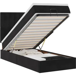 VidaXL 3314440, 140 kg, 900 mm, 2030 mm, 1280 mm, 90 x 200 mm, 1 Stück(e) - Schwarz