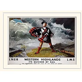 National Railway Museum Western Highlands '3' montiert Drucken,30 x 40 cm