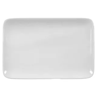 SELTMANN WEIDEN Butterplatte Rondo 20,5 x 12,5 cm Porzellan Weiß
