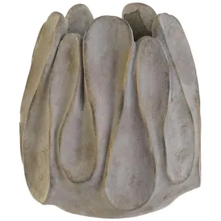 Home ESPRIT Blumenkübel Grau Zement Romantisch Abgenutzt 34 x 34 x 36 cm