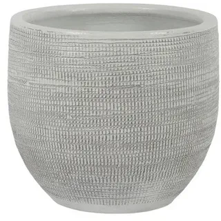 Blumentopf Le Havre Keramik Ø 39 H 35 cm weiß