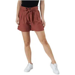 ONLY Damen Onlviva Life Hw Belt Pnt Noos Short, Apple Butter, 36 EU