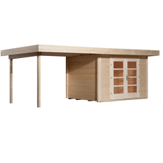 Bild Designhaus 126 B 5,9 x 2,4 m natur inkl. Anbau