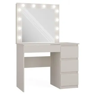 Marina Schminktisch-Set T/L+MIJ/P KASZMIR - Beige