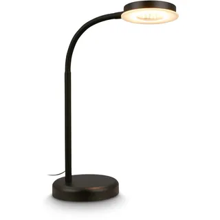 Briloner LED Schreibtischlampe Schwarz