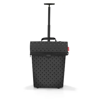 Trolley M glossy dots black