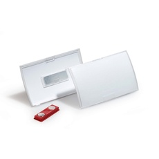 Durable Namensschild Click Fold, mit Magnet, 54 x 90 mm, 70% recycl. PP, Packung à 10 Stück, 821519