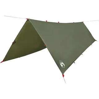 vidaXL Tarp Olivgrün 506x306 cm Wasserdicht - Grün