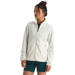 The North Face Damen Glacier Fleece Jacke, white dune M
