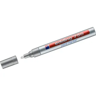 Lackmarker 750 4-750054 2-4mm Rundspitze permanent silber