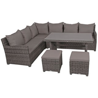 Garden Pleasure Oviedo Lounge-Set grau