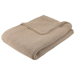 OTTO home Phelon Wohndecke 130 x 170 cm Grau/Schwarz