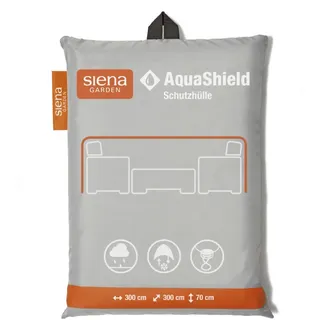Siena Garden AquaShield Loungeschutzhülle 300 x 300 x 70 cm Hellgrau