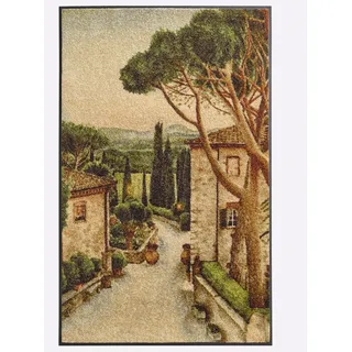 Fußmatte rechteckig 7 mm Höhe, grün