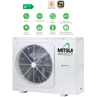 Wärmepumpe Altbau A 12 kW wärmepumpe Inverter Luft Wasser Monoblock BAFA