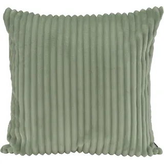 Dekokissen H.O.C.K. "Velo", lindgrün, unifarben, B:60cm H:10cm L:60cm, Obermaterial: 100% Polyester. Füllung: 100% Polyester, Dekokissen_Sitzkissen_Kissenhüllen, Dekokissen, Cordkissen inkl. Füllung, 60x60cm, Rückenkissen, Sofakissen