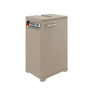 Probus Basic Waschbeckenunterschrank – 40 cm Breite, Modernes Stauraumwunder in Kaschmir, stehend, Made in Germany