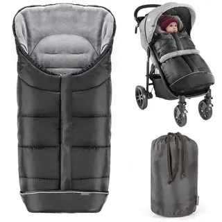 zamboo Fußsack für Joie Kinderwagen schwarz