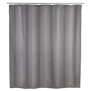 Wenko Duschvorhang 180 x 200 cm grau